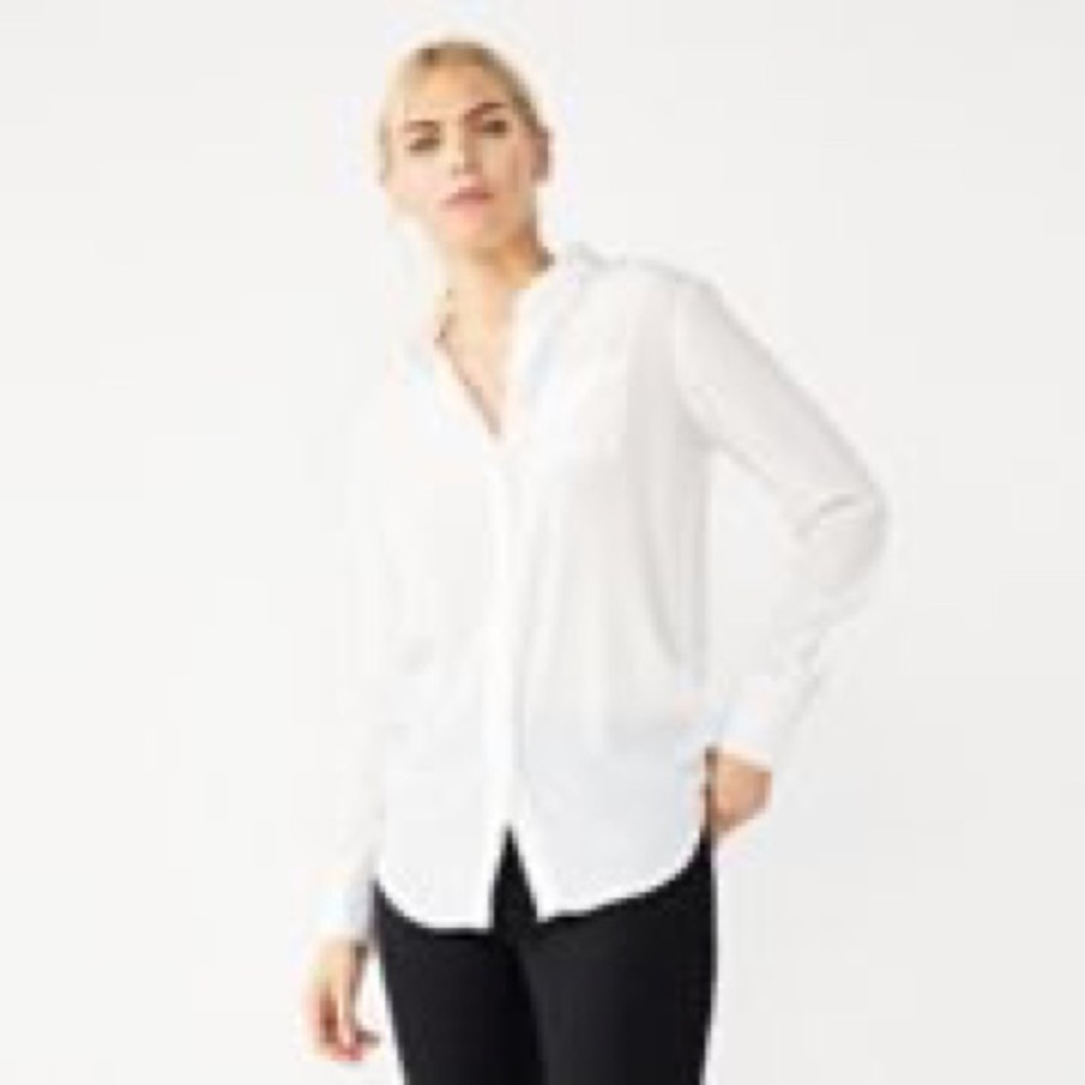 Nine West long sleeve button down